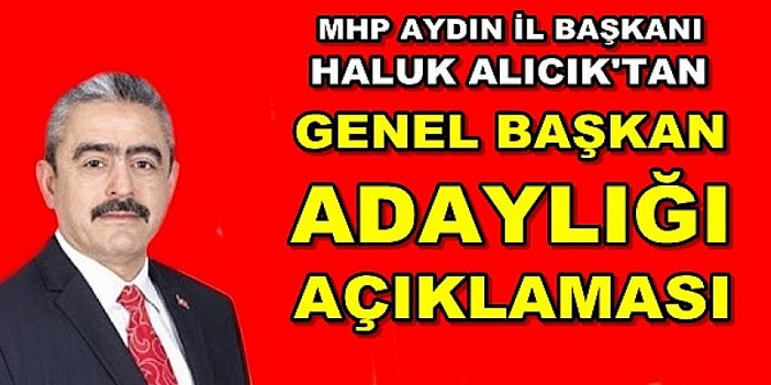 MHP Aydın İl Başkanlığı'ndan Büyük Kurultay Açıklaması