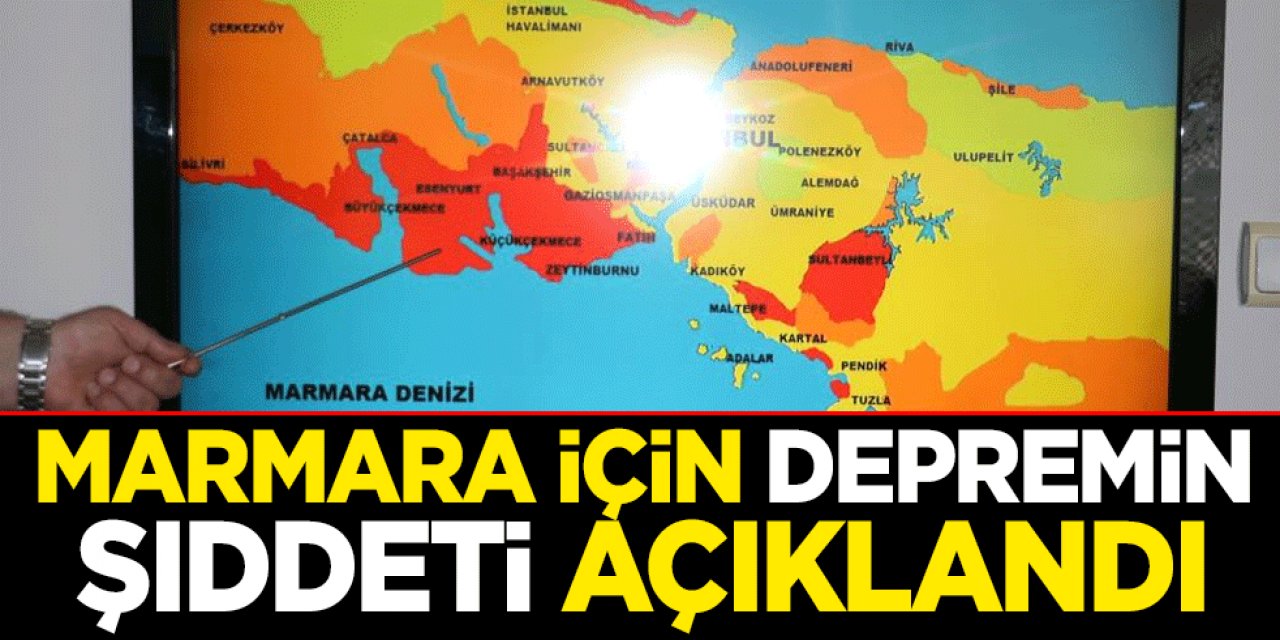 Uzman İsim Duyurdu! Marmara depremin şiddetini Resmen açıkladı