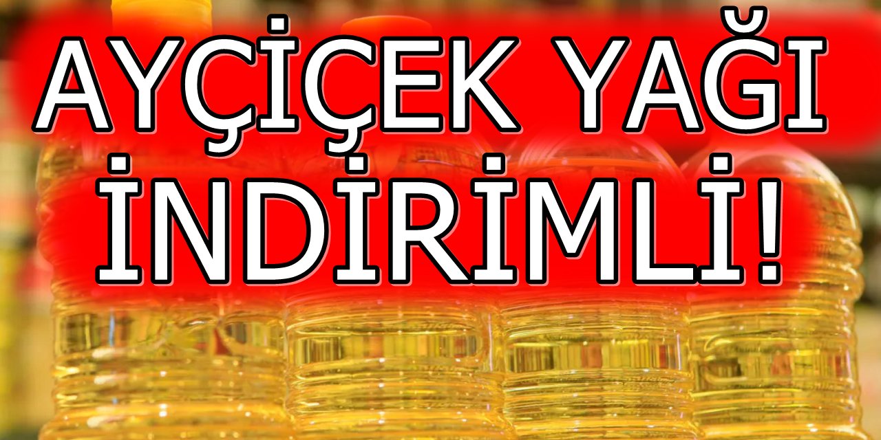 Markette Ayçiçek Yağı 99 TL'ye İndi! Ürünlerin Tükenmesine Az Kaldı!