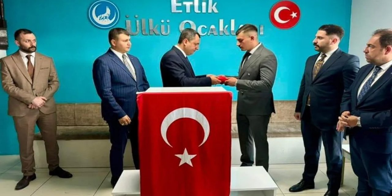 Etlik Ülkü Ocakları'nda Bayrak Değişimi: Mikail Can Başkanlığa Atandı