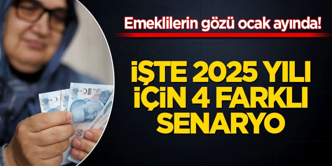 Emekliler Ocak 2024'te Ne Kadar Zam Alacak? Tahminler Arasında Farklı Senaryolar