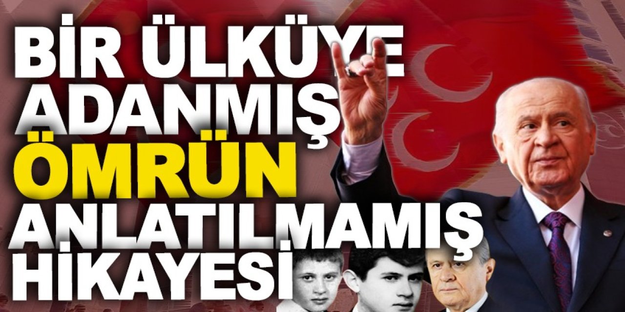 Devlet Bahçeli'nin Hayatı Kitap Oldu: "Bir Ülküye Adanmış Ömrün Anlatılmamış Hikayesi"