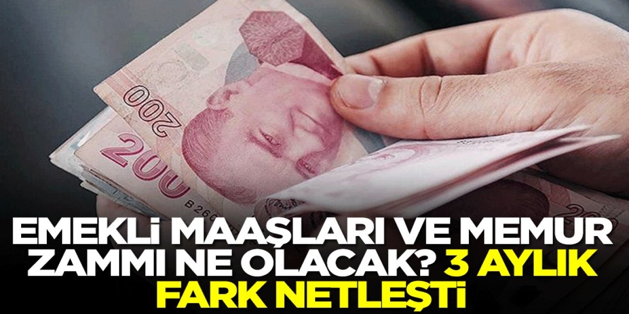 Ocak 2025 Emekli Maaşı ve Memur Zammı Ne Kadar Olacak? 3 Aylık Enflasyon Farkı Belli Oldu!