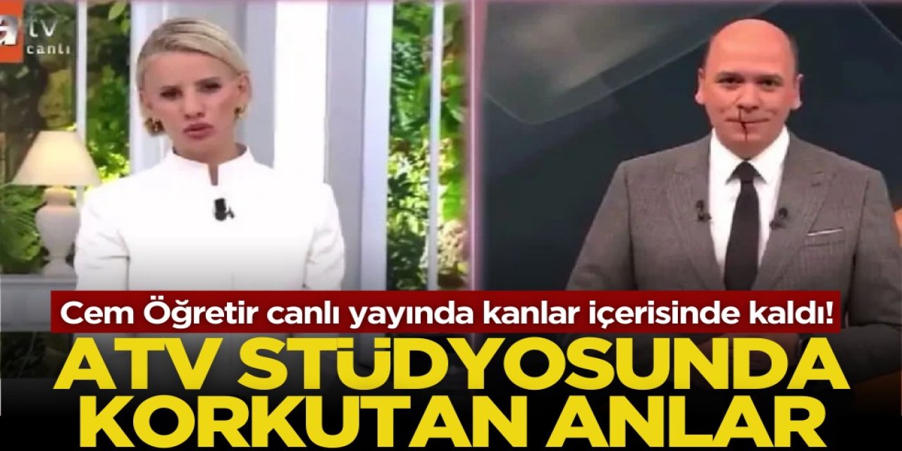 Cem Öğretir'in Canlı Yayında Burnundan Kan Gelince Esra Erol Panikledi