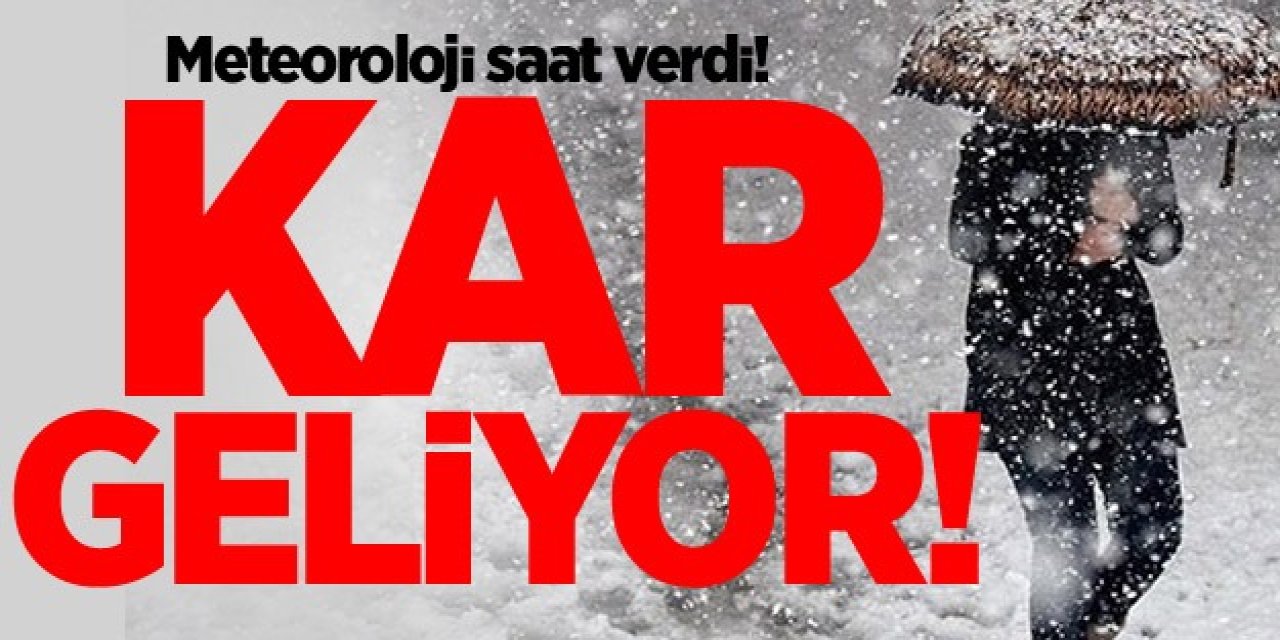 Meteoroloji Yeni Haritayı Açıkladı: Kar, Sağanak ve Fırtına Yolda! Bu İllerde Dikkat!