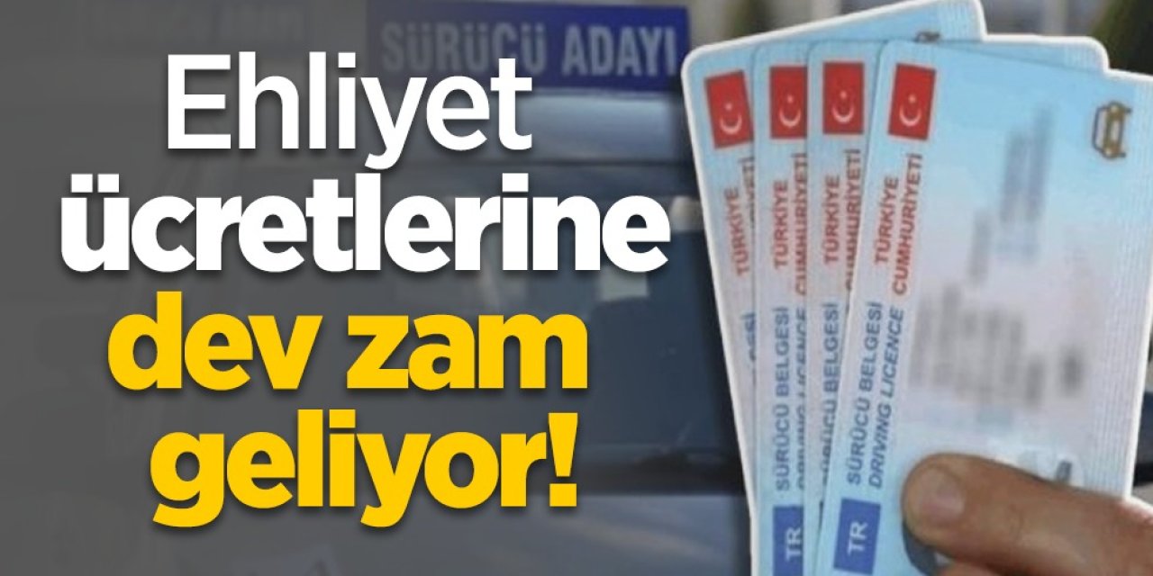 Ehliyet Ücretlerine Büyük Zam Yolda! Şubat Ayında Yeni Tarifeler Geçerli Olacak