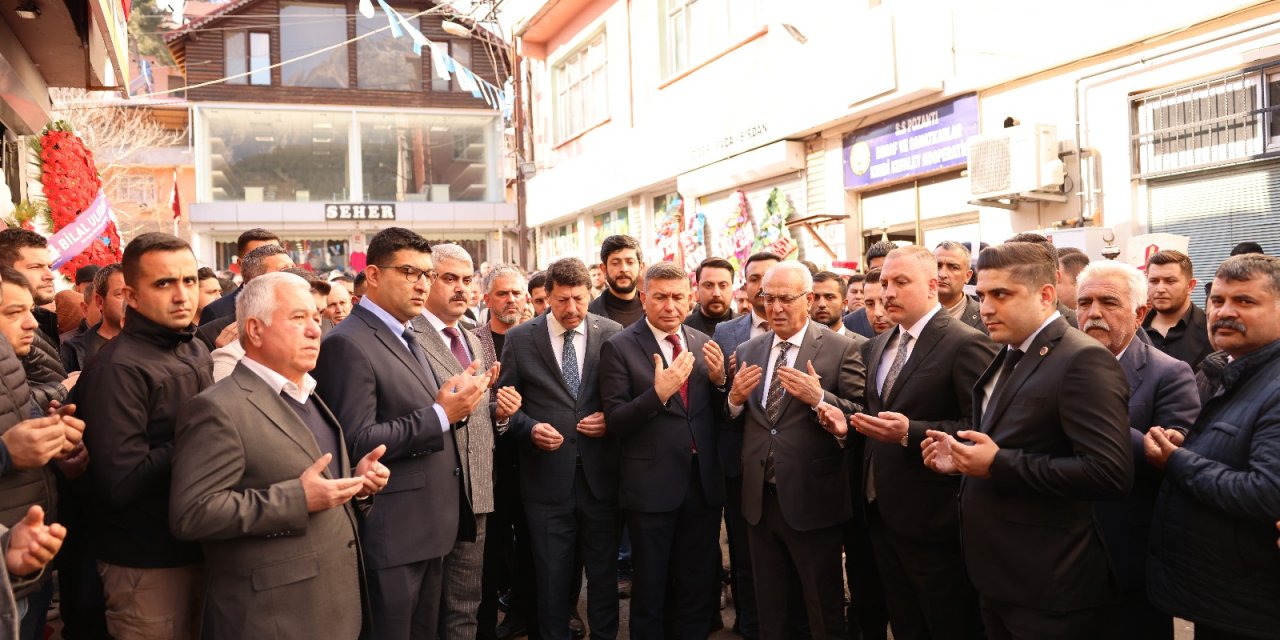 Pozantı Ülkü Ocakları Yeni Hizmet Binası Dualarla Açıldı – Açılış Törenine Yoğun İlgi