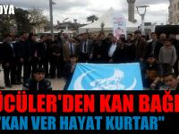 Ülkücüler Kan Bağışında Bulundu