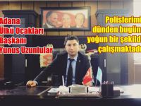 ADANA ÜLKÜ OCAKLARINDAN 10 NİSAN POLİS GÜNÜ MESAJI