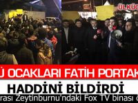 ÜLKÜ OCAKLARI FATİH PORTAKAL´I PROTESTO ETTİ