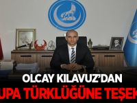 OLCAY KILAVUZ'DAN AVRUPA TÜRKLÜĞÜNE TEŞEKKÜR