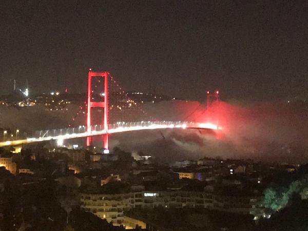 İstanbul'da Yoğun Sis Var