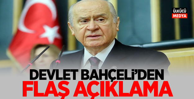 Devlet Bahçeli'den flaş 'Şırnak' mesajı