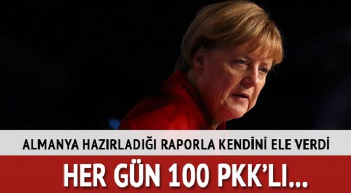 Almanya hazırladığı rapor ile kendini ele verdi!