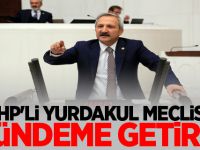 MHP'Lİ YURDAKUL MECLİSTE GÜNDEME GETİRDİ