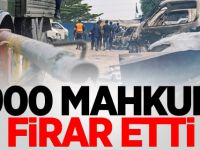 Afrika'da 900 mahkum firar etti