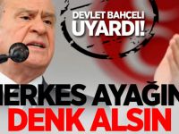 Devlet Bahçeli'den kritik uyarı!