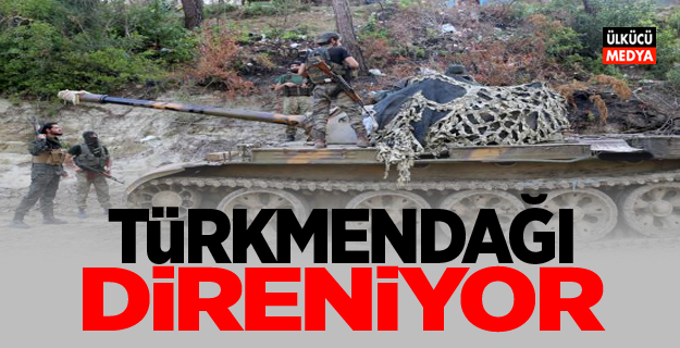 'Türkmendağı'nda mücadele bitmeyecek'