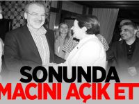 Akşener Sonunda amacını açık etti