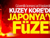 Kuzey Kore'den Japonya'ya füze!