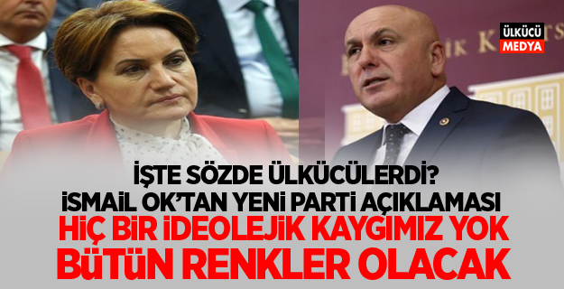 İsmail Ok: Yeni partide hiçbir ideolojik kaygımız yok, bütün renkler olacak