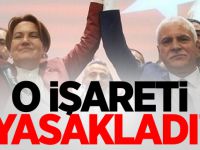 Akşener'in partisinde bozkurt işareti yasak