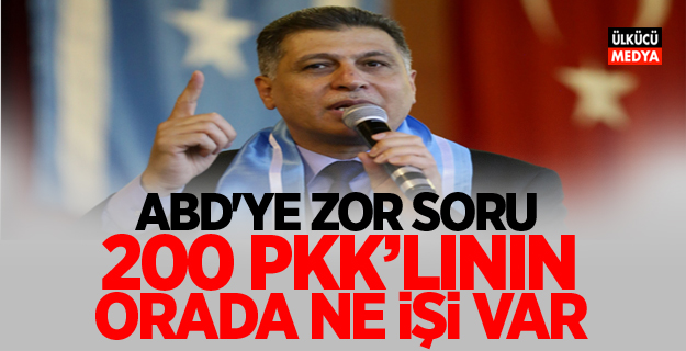 ABD'ye zor soru: 200 PKK’lının orada ne işi var