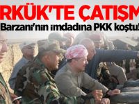 Kerkük'te çatışma! Barzani'nin imdadına PKK koştu!