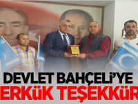 Devlet Bahçeli’ye  “Kerkük teşekkürü”