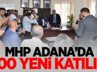 MHP Adana’da  200 yeni katılım