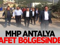 MHP Antalya Afet Bölgesinde