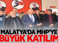 MALATYA'DA MHP'YE BÜYÜK KATILIM