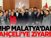 MHP MALATYA'DAN BAHÇELİ’YE ZİYARET