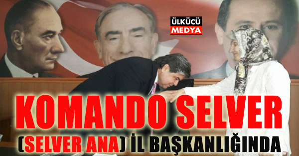 "Komando Selver" MHP İl Başkanlığını Ziyaret Etti