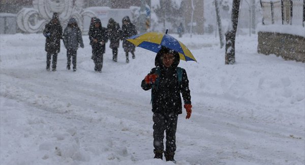 Doğu'ya Baharda Kar Sürprizi