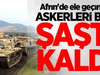 Afrin'de ele geçirildi! Askerleri bile şaştı kaldı