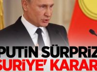 Putin sürpriz 'Suriye' kararı!