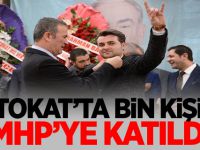 Tokat'ta bin kişi MHP'ye katıldı