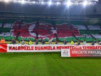 Bursaspor'dan Zeytin Dalı Harekatı'na Destek