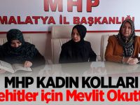 MHP Kadın Kolları Şehitler İçin Mevlit Okuttu