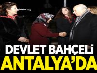 MHP Lideri Devlet Bahçeli Antalya'da