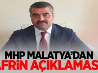 MHP Malatya'dan Afrin açıklaması