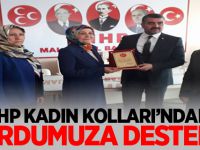 MHP KADIN KOLLARI’NDAN ORDUMUZA DESTEK