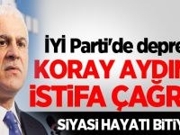 İYİ Parti'de Ortalık Karıştı! Koray Aydın'a istifa çağrısı