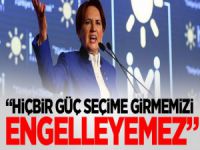 İyi Parti: Erken Seçime Girmemiz Engellenemez