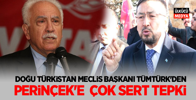 DOĞU TÜRKİSTAN MECLİS BAŞKANI SEYİT TÜMTÜRK DOĞU PERİNÇEK’E ÇOK SERT TEPKİ