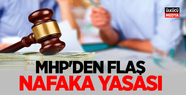 MHP'den flaş nafaka yasası