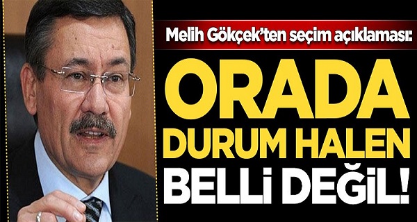 Melih Gökçek'ten seçim açıklaması