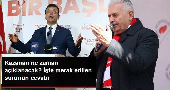 YSK Kazanan Adayı O Tarihte Açıklayacak