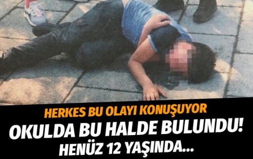 12 yaşındaki çocuk okulda alkol komasına girdi